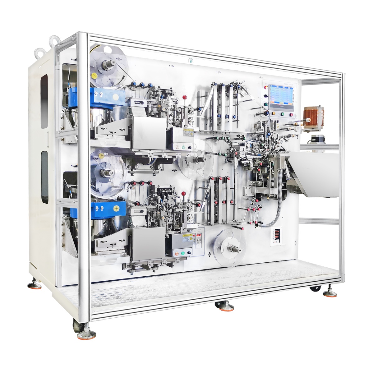 Automatische Näh- und Wickelmaschine mit 360-Aluminium-Elektrolytkondensator